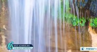 آبشار زیبای شلماش در استان آذربایجان غربی