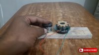 Free Energy using Brushless CD Rom Motor Magnet Motor 12 Volt Led Light
