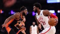 خلاصه بسکتبال نیویورک نیکس - فیلادلفیا سیکسرز