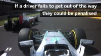 F1 Explained: Blue Flag Rules