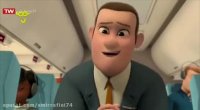 کارتون بچه رئیس - در هواپیما