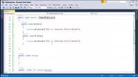 C# Beginner to advanced - Lesson 26 - Interfaces Part 1