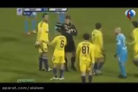 ویدیو : خنده دارترین کارت قرمزهای تاریخ فوتبال