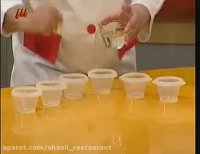 پودینگ ایرانی با بستنی