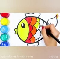 آموزش نقاشی ماهی