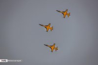 مانور هوایی جنگنده جدید کوثر که امروز تحویل نیروی هوایی ارتش شد