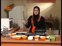 خوراک میگو با سبزیجات