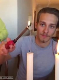 با دود شمع آن را دوباره شعله ور کنید!