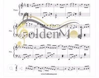 نت پیانو عاشقم کردی از هوروش بند به همراه اکورد