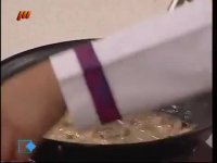 خورشت میگو و نخود فرنگی