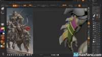 Udemy – Orc Rider and Bull Creature Creation in Zbrush download