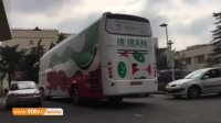 اختصاصی رونمایی از اتوبوس جدید تیم ملی