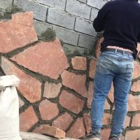 اجرای سنگ مالون سنگ لاشه سنگ ورقه ای 09124026545