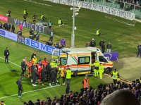 سکته بووه بازی اینتر - فیورنتینا را نیمه‌کاره گذاشت