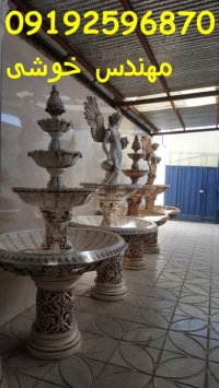 آبنما فرشته ای فایبرگلاس | مجسمه فرشته فایبرگلاس | مجسمه سازان رولند