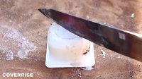 EXPERIMENT Glowing 1000 degree KNIFE VS LIGHTER