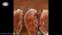 سینه مرغ شکم پر چیکن کوردن بلو خانگی