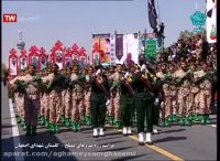 رژه سربازان نمونه مجتمع دانشگاهی امیرالمومنین