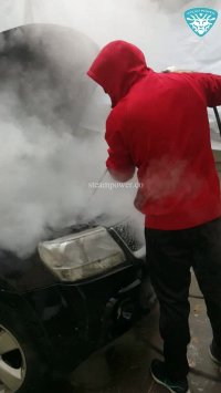 موتورشویی ماشین های لوکس و لاکچری با بخار