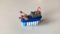 چگونه یک ربات میکرو از مسواک بسازیم ؟