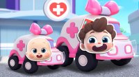 کارتون بیبی باس طولانی - تیم نجات آمبولانس - ماشین آمبولانس