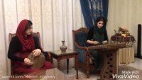 همنوازى سنتور و تنبك ،  ليلا و لعيا اسماعيلى ( همه چيم يار)