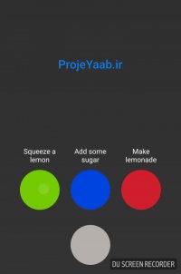 دموی سورس منوی حبابی بازشونده (۹۰) - پروژه یاب