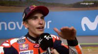 Marquez: "I was fighting against the bike all race"