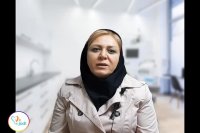 فیلم رضایتمندی سرکار خانم نسرین سلدوزی بیمار ایمپلنت دندان