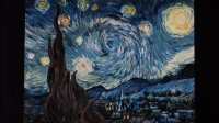 انیمیشن نقاشی شب پرستاره ونگوگ