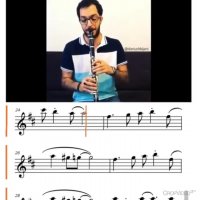 تک نوازی کلارینت/ استاد داریوش بیژنی