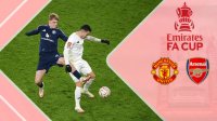 خلاصه بازی آرسنال 1 (3) - منچستر یونایتد 1 (5)