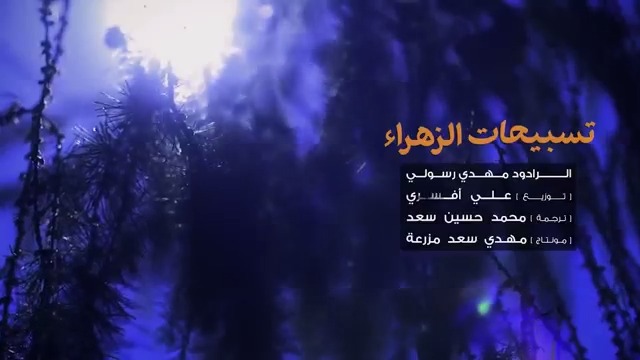 دانلود مداحی تسبیحات حضرت زهرا  (سلام الله علیها ) | مهدی رسولی