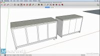 آموزش اسکچ آپ (صفر تا صد) SketchUp Drawing Offset tool