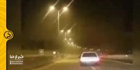 راهزنی شبانه اشرار قمه به دست در اتوبان تهران _ شمال