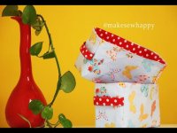 باکس پارچه ای مستطیلی محکم بدوزیم