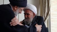 دیدار حجت‌الاسلام رئیسی با حضرت آیت الله ناصری