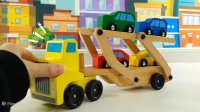 کلیپ ماشین بازی / ماشین های چوبی / ماشینها کارتون ماشین بازی کودکانه