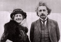 فیلم نادری از آلبرت انشتین و همسرش