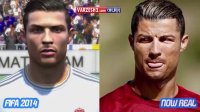 تغییر چهره رونالدو در فیفا از 2000 تا 2017