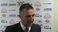 PRESTON REACTION: “We’ve had games where we’ve played better and ended up with nothing”