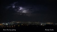 Timelapse - Hyperlapse of Beirut struck by Lightning - Lebanon