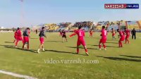 ورود و گرم کردن بازیکنان پرسپولیس و شهرداری ماهشهر