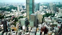 Tokyo City View Tilt Shift