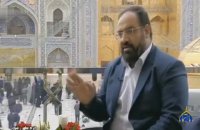 مدیحه سرائی حاج مهدی سروری در حرم رضوی