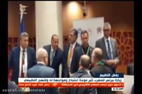 فیلم درگیری نمایندگان مراکش با هیات اسرائیلی