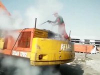 شستشو ماشین سنگین با کارواش بخار