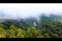 خلخال جاده ای مه آلود فوق العاده زیبا مخصوص عاشقان طبیعت