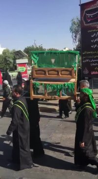 قافله نمادین حضرت علی اصغر(ع)