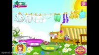 برنامه کودک پرنسس سوفیا و شست و شوی لباس